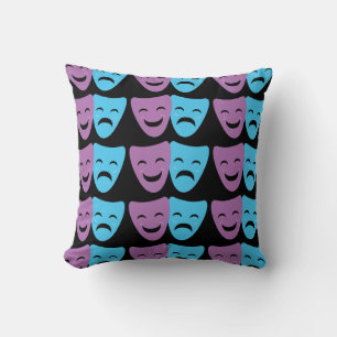 Coussin Masques de drame