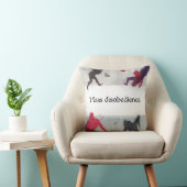 Coussin Mass disobedience. (Chaise)