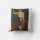 Coussin Matador espagnol par Edouard Manet (Verso)