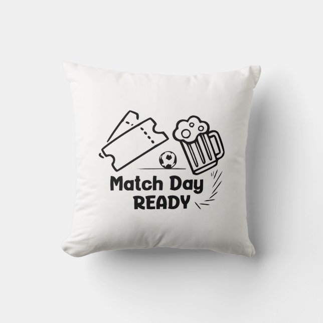 Coussin Match Day Ready (Recto)