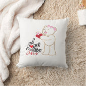 Coussin Matching Honeymoon Love You More Couple Style  (Couverture)