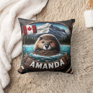 Coussin Matériel de nidification des castors canadiens par