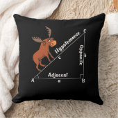 Coussin Math drôle Hypoténoose Géométrie Moose Moose Plais (Couverture)