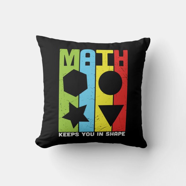 Coussin Math Enseignant Math Math vous maintient dans la f (Recto)