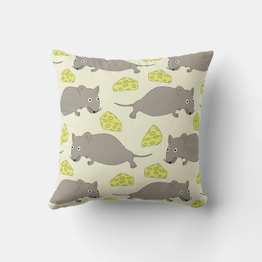 Coussin Mausmuster mit Käse (Verso)