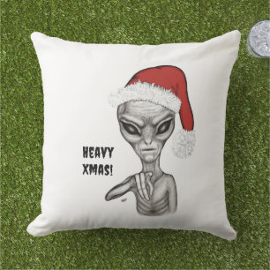 Coussin Mauvais Extraterrestre , Noël Lourd !