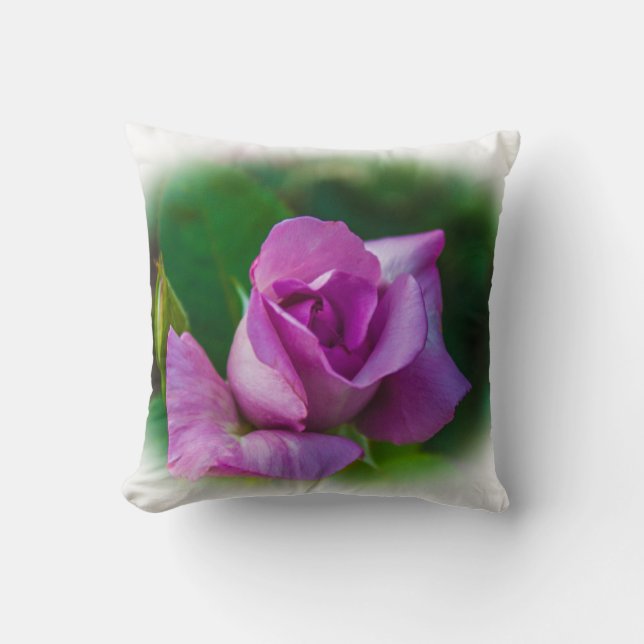 Coussin Mauve Rose (Recto)