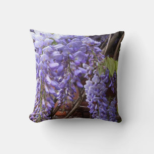 Coussin Mauve, Wisteria pourpre