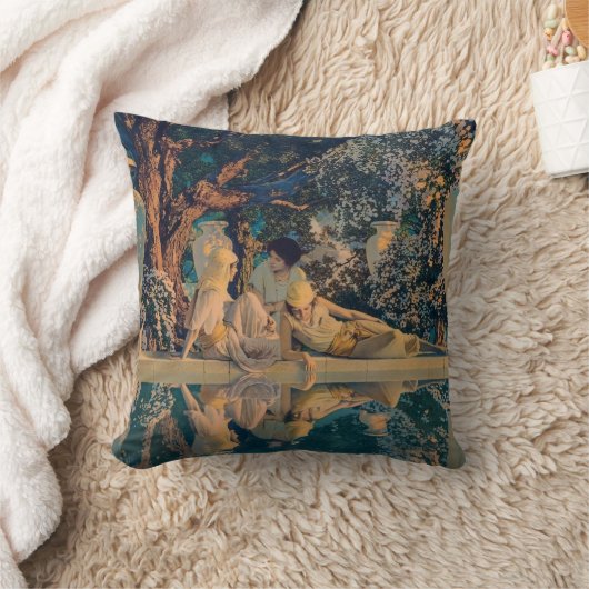 Coussin Maxfield Parrish Le Jardin d'Allah 1918 Beaux-Arts (Couverture)