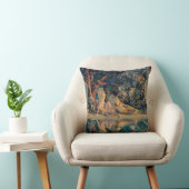 Coussin Maxfield Parrish Le Jardin d'Allah 1918 Beaux-Arts (Chaise)
