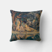 Coussin Maxfield Parrish Le Jardin d'Allah 1918 Beaux-Arts (Verso)