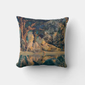 Coussin Maxfield Parrish Le Jardin d'Allah 1918 Beaux-Arts (Recto)