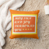 Coussin May Sun and Joy be your uplifting care design (Couverture)