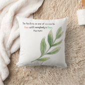 Coussin Maya Angelou Citation Personne n'est libre (Couverture)