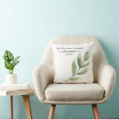 Coussin Maya Angelou Citation Personne n'est libre (Chaise)