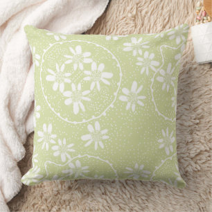 Coussin Maz bulles florales Polka point lumière