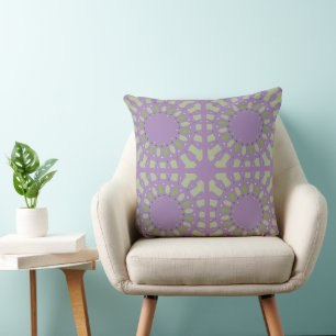 Coussin Mazipoodles Kaleidoscope Roue K Dusty Lilac Mint