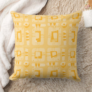 Coussin Mazipoodles Matrice ethnique Abstraite - Beurre-éc