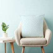 Coussin Mazipoodles Teardrops Abstraits - Pastel Bleu Blan (Chaise)