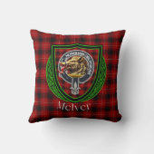 Coussin McIver Scottish Clan Tartan & Crest (Verso)