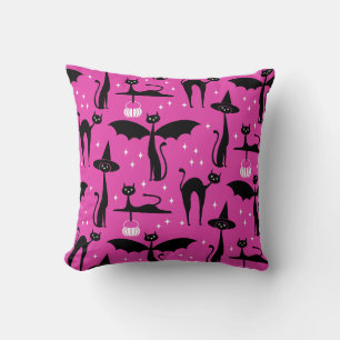 Coussin MCM Halloween robe fantaisie minimaliste Chats ros