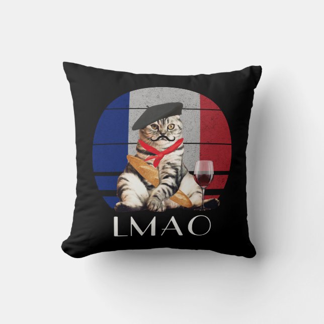Coussin MDR Le Chat Français (Recto)
