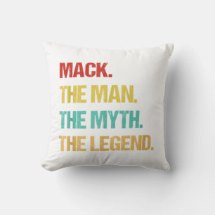 Coussin Mec Mack L'Homme Le Mythe La Légende