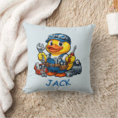 Coussin Mécanicien Canard en Caoutchouc (Couverture)
