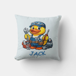 Coussin Mécanicien Canard en Caoutchouc
