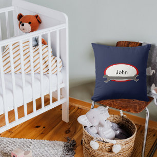 Coussin Mécanique de nom personnalisé