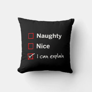 Coussin Méchant ou gentil - Je peux expliquer