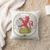 Coussin Médaillon au lion des chemins de fer britanniques  (Couverture)