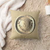 Coussin Médaillon de bronze du 8e Mariage avec photo (Couverture)