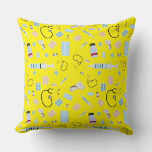 Coussin Médecin de santé Motif Fournitures Médicales