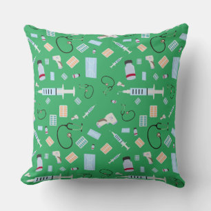 Coussin Médecin de santé Motif Fournitures Médicales