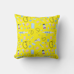 Coussin Médecin de santé Motif Fournitures Médicales