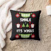 Coussin Médecin dentaire Xmas (Couverture)