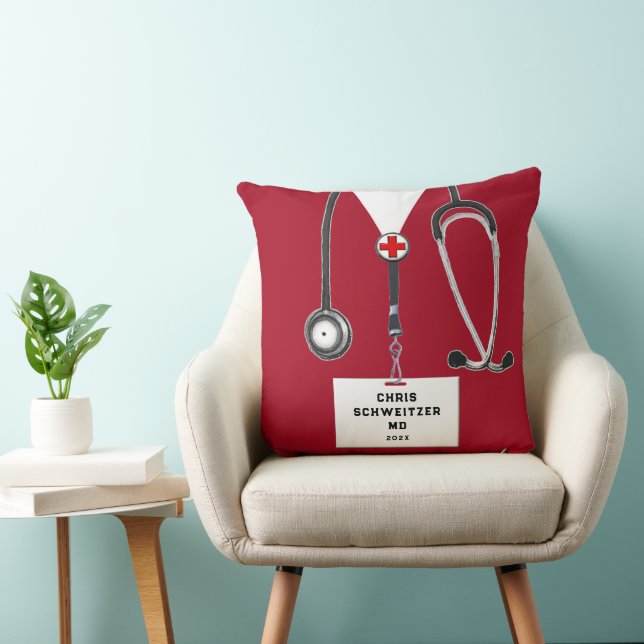Coussin Médecin personnalisé (Chaise)