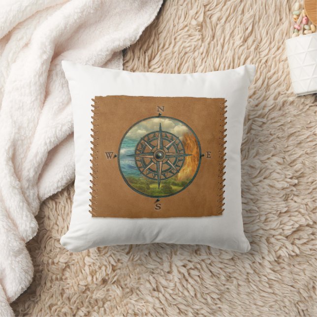 Coussin Medicine Wheel - Pillow (Couverture)