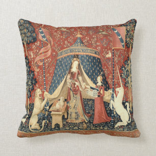 Coussin Médiéval La Dame Et La Licorne (1484 - 1500)