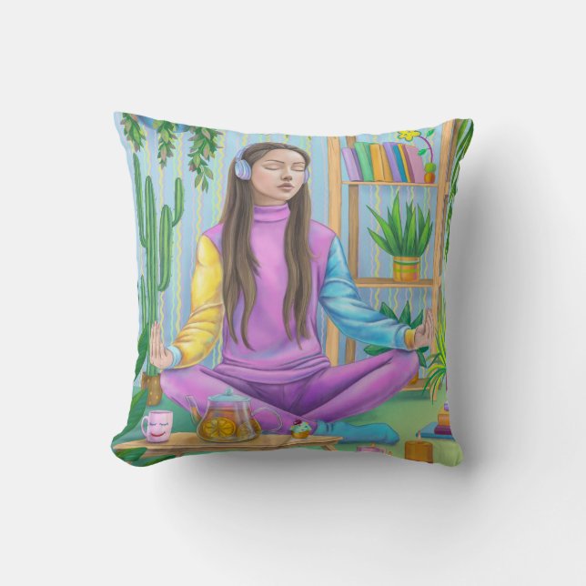 Coussin méditation (Recto)