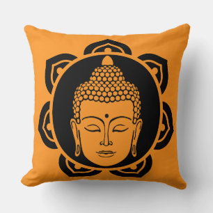 Coussin Méditation de la tête de bouddha