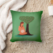 Coussin Méditation du printemps (Couverture)