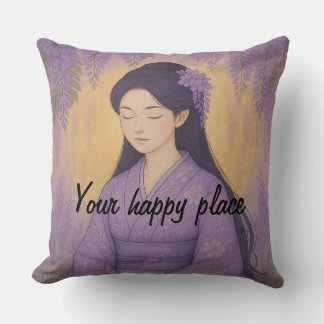 Coussin Méditation zen esthétique personnalisée Minutieux