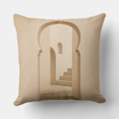 Coussin Mediterranean Arch Throw Pillow (Verso)