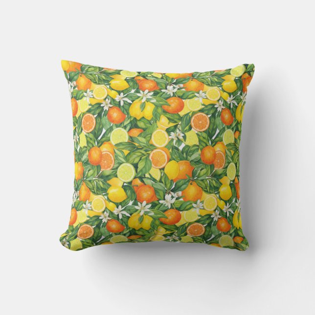 Coussin Mediterranean Citrus Grove (Recto)