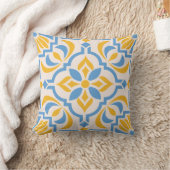 Coussin Mediterranean Golden Bloom (Couverture)