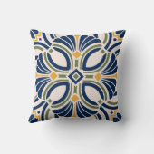 Coussin Mediterranean Ornamental Tile (Verso)