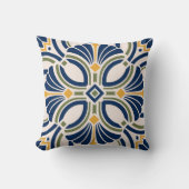 Coussin Mediterranean Ornamental Tile (Recto)