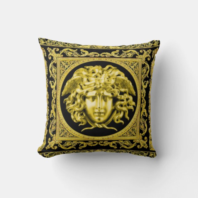 Coussin MÉDUSE de la statue de Persée par Rondanini (Recto)